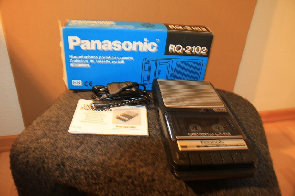 Panasonic Kassettenrekorder RQ 2102 Slimline in Frankfurt am Main