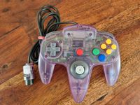 Controller Atomic Purple komplett gereinigt N64 Nintendo 64 Bayern - Apfeldorf Vorschau