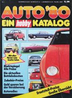 Autokatalog 1980 von hobby Bayern - Starnberg Vorschau