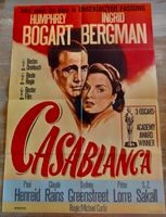 Original Kinoplakat CASABLANCA Humphrey Bogart, Ingrid Bergman Bayern - Burgsinn Vorschau