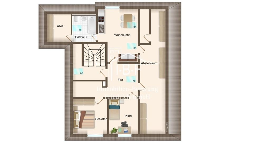 Charmante 3-ZKB-Wohnung in Wilnsdorf-OT -mit Außenstellplatz- in Wilnsdorf