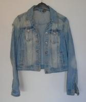 Wie NEU Jeans Jacke Jeansjacke hellblau blau destroyed Look 34 36 Hessen - Roßdorf Vorschau