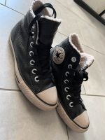 Converse All Star HI / Leder Winter Chucks schwarz / 37,5 Bayern - Pilsting Vorschau