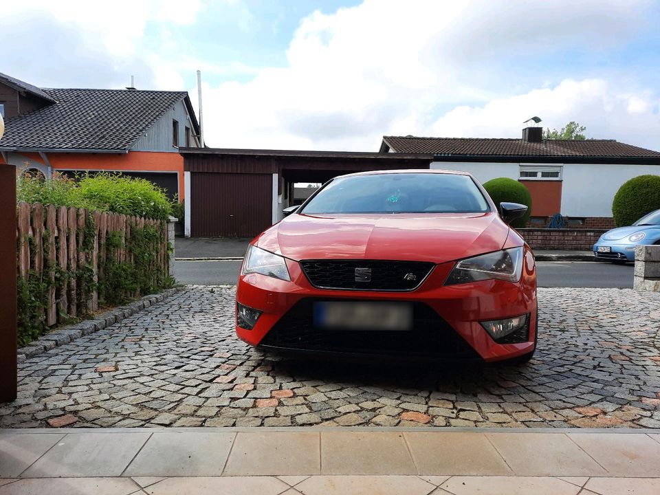 Seat Leon FR SC Sport Coupe  2.0 TDI Navi Sound System in Krummennaab