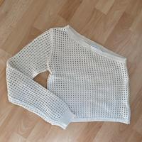 NA-KD Top Croptop Gr. S Strick Strickpulli Beige hell Sommer Kiel - Kronshagen Vorschau