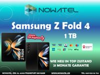 ✅ SAMSUNG Z FOLD 4 5G 1TB WIE NEU IN BLACK NUR 999 € ✅ Frankfurt am Main - Innenstadt Vorschau