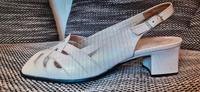 Slingpumps/ Sandalen von Gabor ,Gr.38,5 weiß-Perl Bayern - Ruhpolding Vorschau