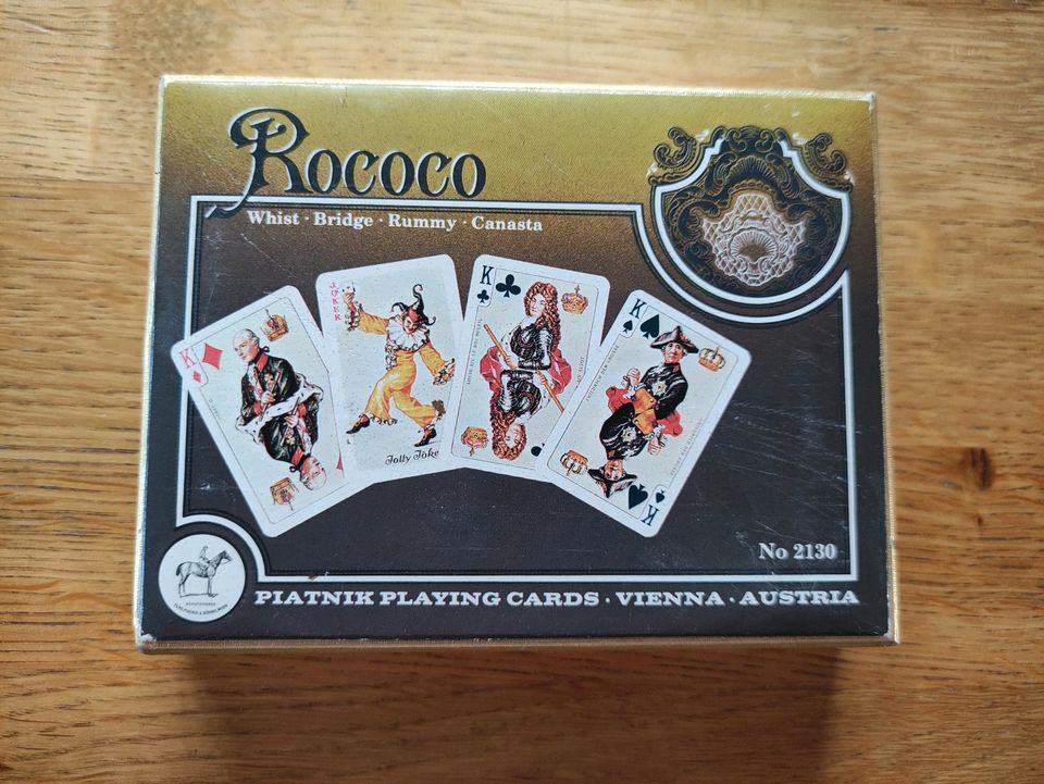Piatnik Kartenspiel Rococo 2130 in Nordrhein-Westfalen - Neuenkirchen |  Gesellschaftsspiele günstig kaufen, gebraucht oder neu | eBay Kleinanzeigen  ist jetzt Kleinanzeigen