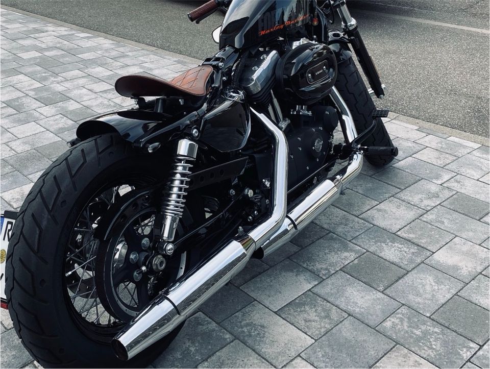 Original Harley Davidson „Forty Eight“ Sportster AUSPUFF in Rastatt