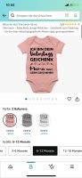 Baby Body 6-12 Monate Vatertag Papa rosa Hessen - Wächtersbach Vorschau