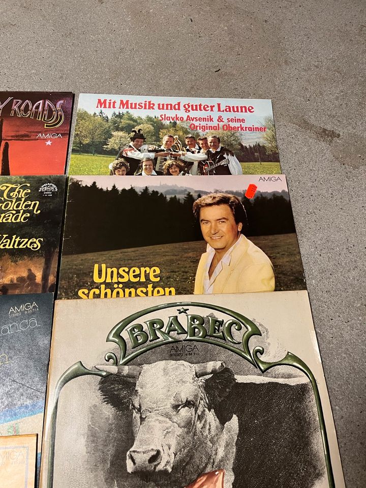 Alte Schallplatten Vinyl Klassik Oldies Schlager in Gersdorf