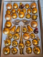 Weihnachtsbaumschmuck Glas Gold 43 Teile Bayern - Erding Vorschau
