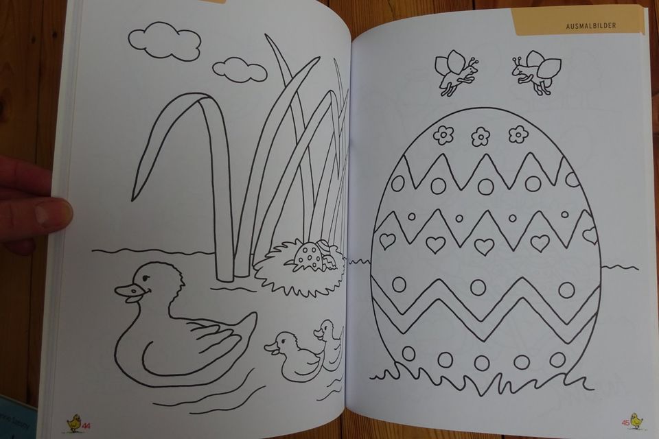 Ostern Kreativbuch Basteln Backen Malen neuwertig in Altenkirchen