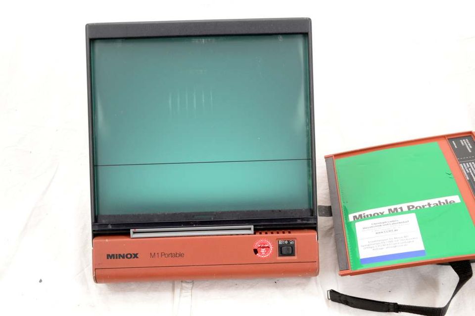 Minox M1 kompakt Microfilm Microfiche Lesegerät - klein/ faltbar in Zeven