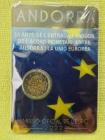 2 Euro Andorra 2022 Gedenkmünze Coincard Währungsvereinbarung Hessen - Limeshain Vorschau