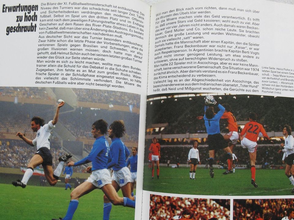 Bildband: Fußball-Weltmeisterschaft 1978 Argentinien gut erhalten in Dortmund