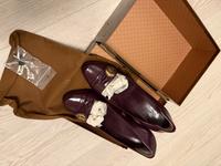 Gucci pumps 41 Lack Leder Aubergine vintage Ovp Hessen - Kaufungen Vorschau
