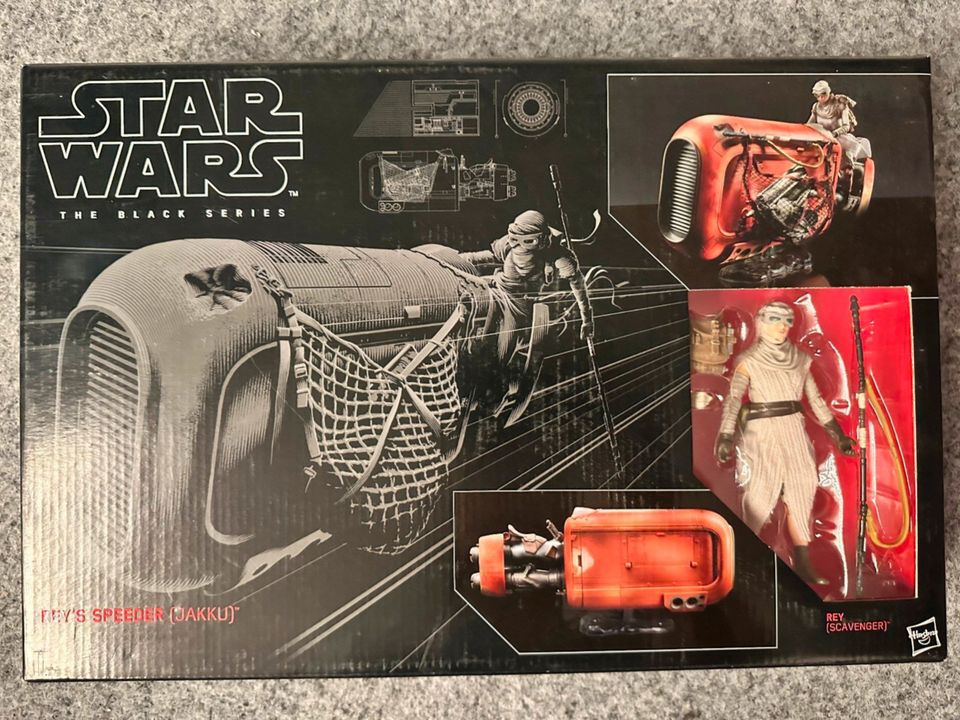 Star Wars - Hasbro - Black Series - Rey's Speeder (Jakku) - #03 in Burgkunstadt