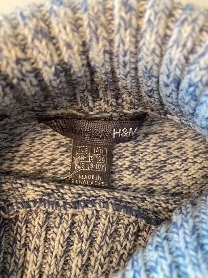 H&M Rollkragenpullover Gr.140 in Döllstädt