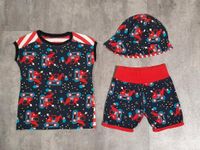 Set Outfit Shorts T-Shirt Größe 86 92 Handmade kurze Pumphose Saarland - Riegelsberg Vorschau