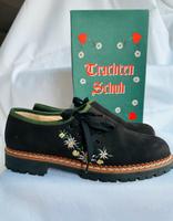 Trachten Landhaus Damen Schuhe Gr.39 Leder Stickerei mit Karton Brandenburg - Stahnsdorf Vorschau