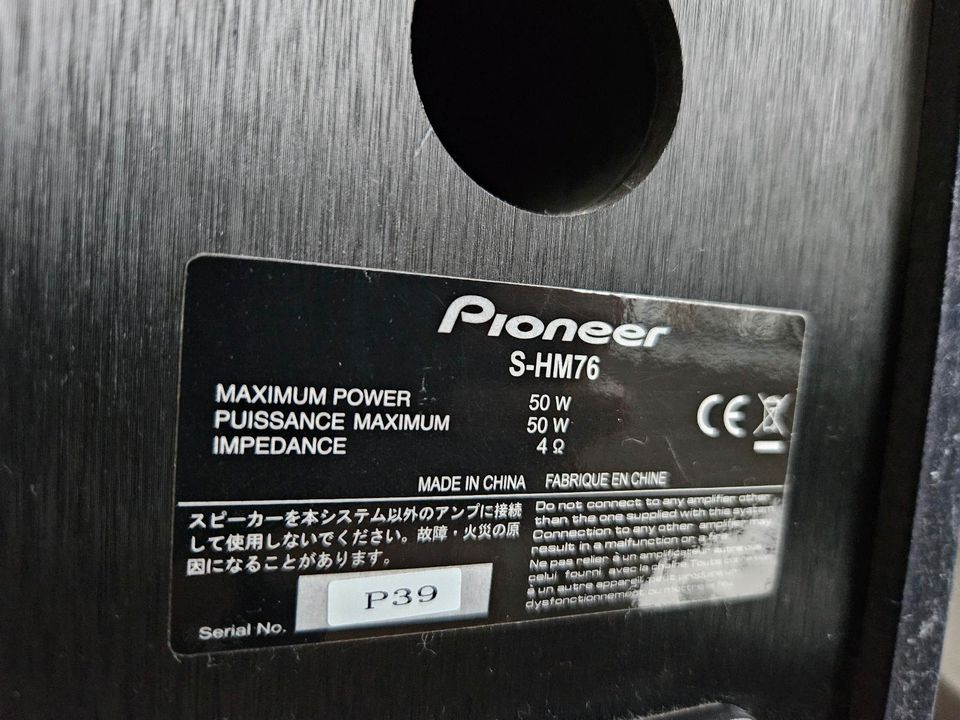 Pioneer X-HM76 Silber-Schwarz Anlage Musik Netzwerk-Micro-System in Bestwig