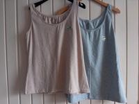 2 x Janina Träger Shirt grau beige 46 neu Hessen - Habichtswald Vorschau