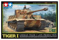 Tamiya 32575 1:48 Tiger I Deutscher Tiger I Spätproduktion Schleswig-Holstein - Groß Rheide Vorschau