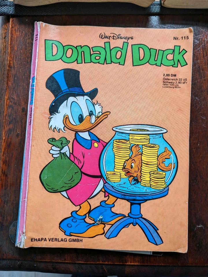 6 Walt Disney Taschenbücher/ Hefte 1980 in Salzhausen