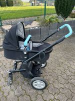 Kinderwagen Joolz Day schwarz blau mit Wanne, Buggy und Zubehör Nordrhein-Westfalen - Wipperfürth Vorschau