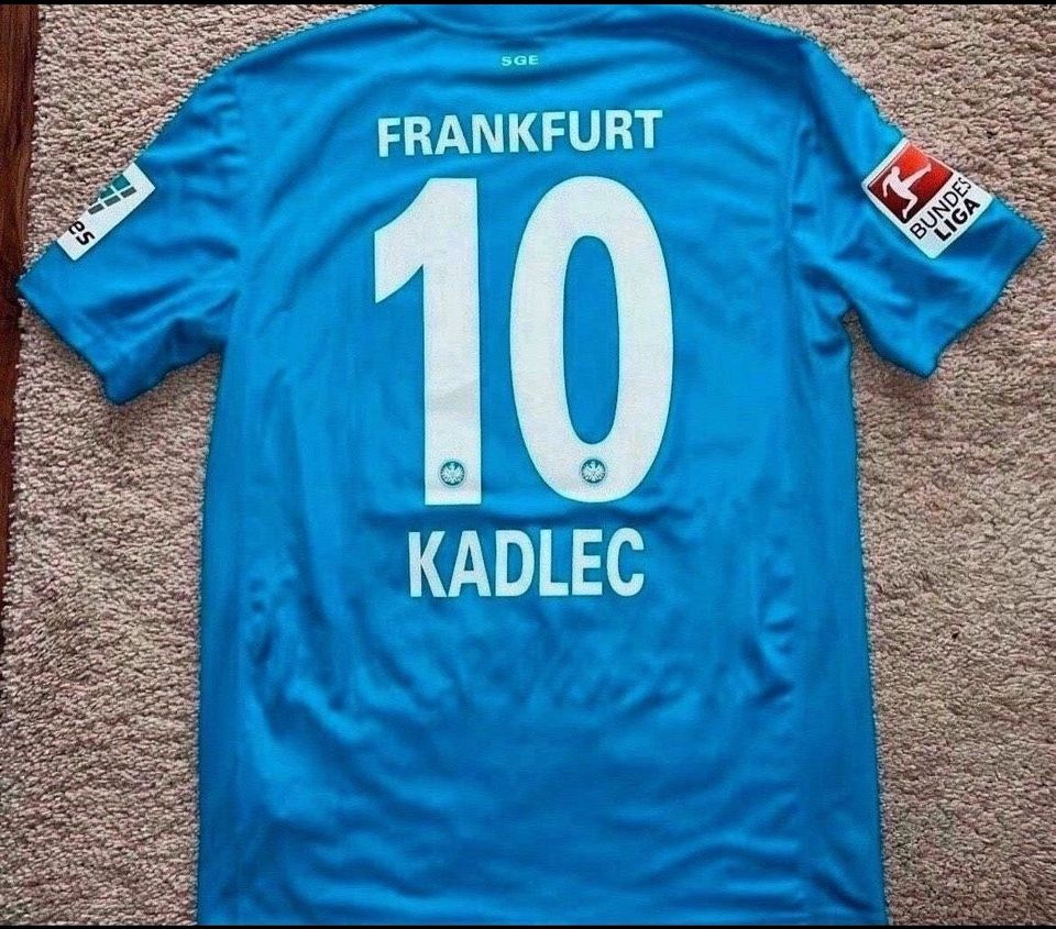 Matchworn Trikot Eintracht Frankfurt 2014/15 mit Zertifikat in Frankfurt am Main