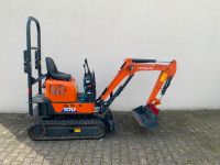 Minibagger Hitachi ZX10U-6 1,11t mieten Alpen inkl. MwSt Nordrhein-Westfalen - Alpen Vorschau