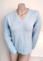 Joy V-Pullover hellblau Gr 36 Baumwolle Nordrhein-Westfalen - Beverungen Vorschau