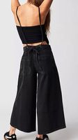 schwarze Latzhose von FREE PEOPLE / Jeans / Overall / Salopette Kreis Pinneberg - Elmshorn Vorschau