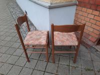 Holzstühle mit Polster, 2 Stück, gebraucht Thüringen - Eisenach Vorschau