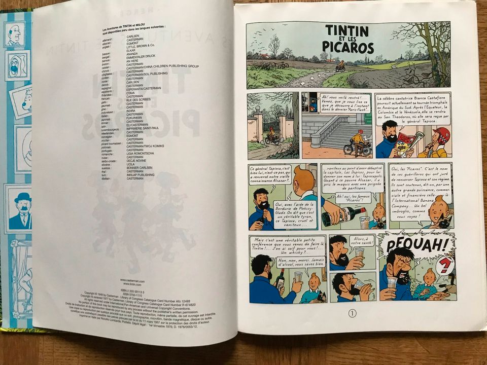 Tim und Struppi - TINTIN et les PICAROS - Hergé - Hardcover in Köln