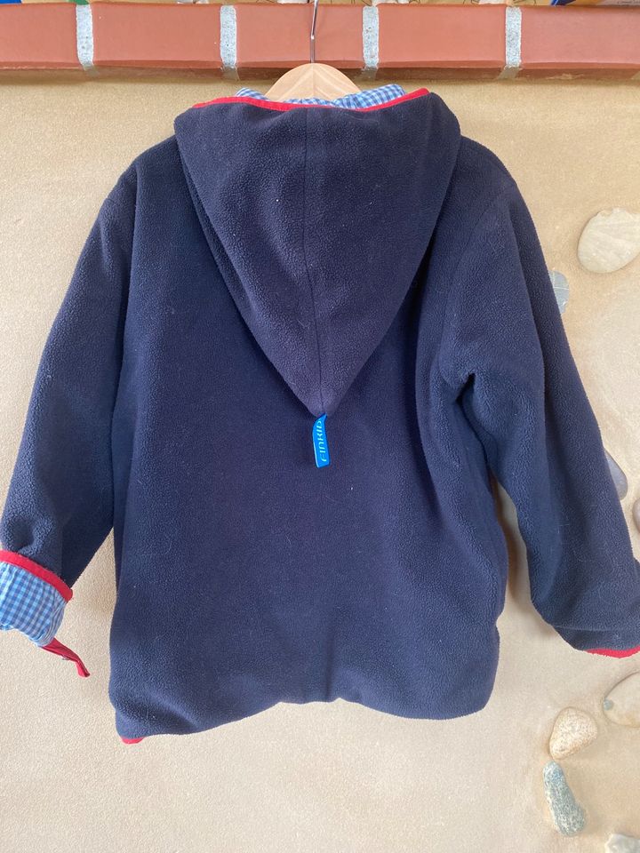 Finkid Fleecejacke 120/130 blau in Waischenfeld