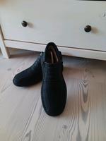 Rieker gefütterte Stiefeletten Gr.42 Nubukleder Schwarz Top Zusta Pankow - Prenzlauer Berg Vorschau