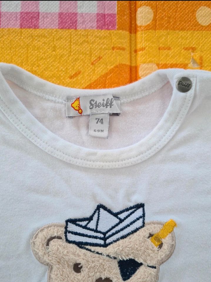 Steiff - Zuckersüßes T-Shirt / Kurzarmshirt / Oberteil / Shirt in Langwedel