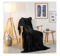 Flanell Fleece Samt decke Blumtal Schwarz 150x200 - neu- Nordrhein-Westfalen - Siegburg Vorschau