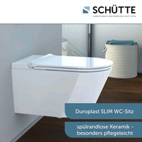 Neu Schütte Wand-Dusch-WC CESARI 92100 Keramik weiß Wuppertal - Barmen Vorschau