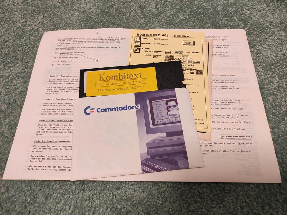 Kombitext 801 für Commodore C64 in Beelitz