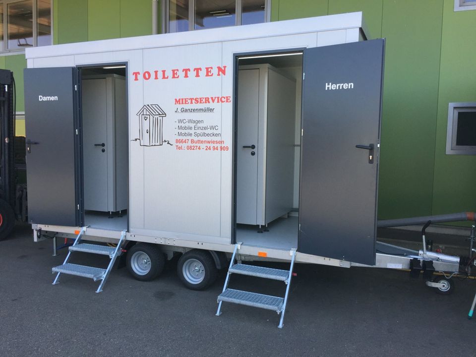 Toilettenwagen, Wc-Wagen, Klowagen, Hochzeit, Fest zu Vermieten in Dillingen (Donau)