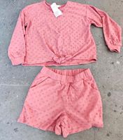 Mädchen Sommer Set 110/116 Jogger kurze Hose Shirt nagelneu h&m Aubing-Lochhausen-Langwied - Aubing Vorschau