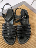 Sandalen schwarz Ara 40 Leder Sandaletten Weite G Luftpolster Nordrhein-Westfalen - Lünen Vorschau