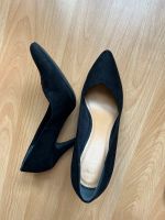 Yessica black pointy heels schwarze spitze Pumps suede samt Berlin - Schöneberg Vorschau