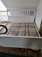 Ikea Hemnes Bett weiß 180x200 mit 2xLattenrost Lönset Nordrhein-Westfalen - Gladbeck Vorschau