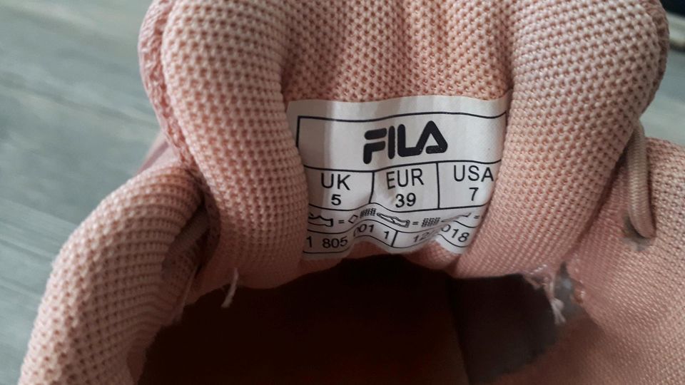 Schuhe Fila Sneaker gr 39 in Vogt