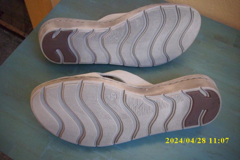 Neu - Leder Relax Shoe Gr. 39, beige.grau in Berlin