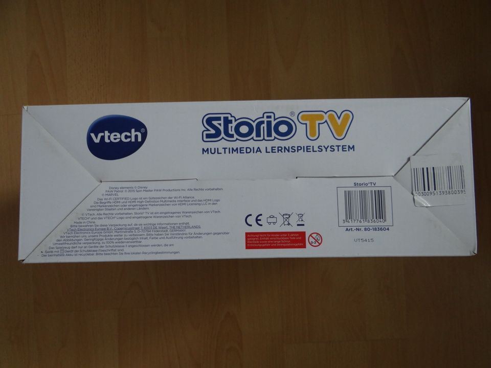 VTech Storio TV Lernspielkonsole gebraucht OVP in Köln